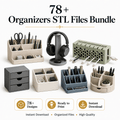78+ Organizers STL Files Bundle