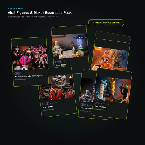 Maker Essentials Pack — 16 Bundles